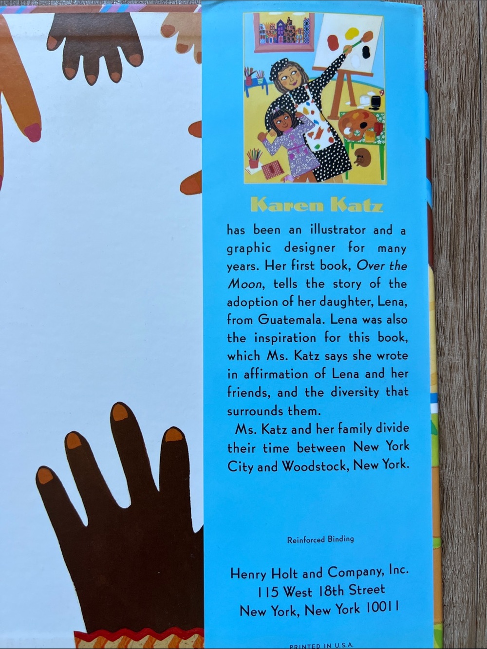 The Colors of Us by Karen Katz Hardcover Children's Book - Picture 6 of 6